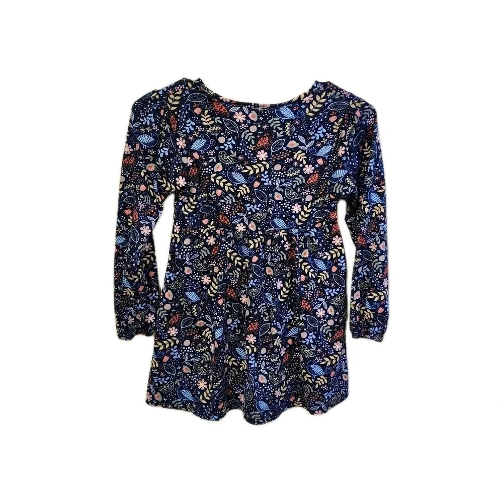 Girls Capino Dress Blue Floral Size 7